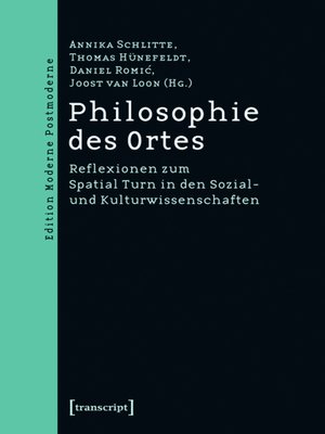 cover image of Philosophie des Ortes